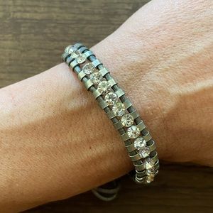 Chan Luu Single wrap bracelet - silver